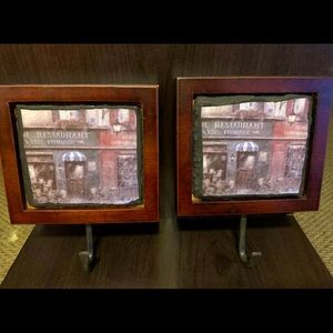 2 Piece Hanging Wall Kitchen Decor